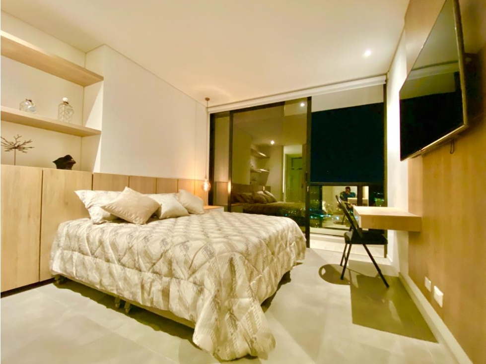 se alquila apartaestudio milla de oro poblado — foto 6