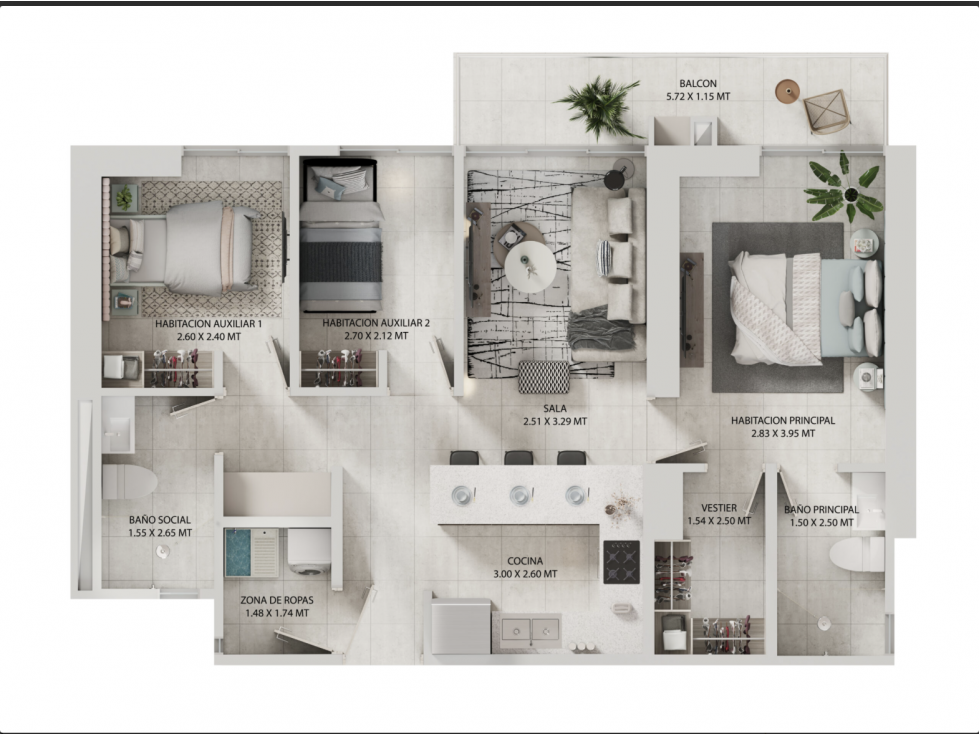 Fab New Apartments in Best Manizales Neighborhood — foto 2