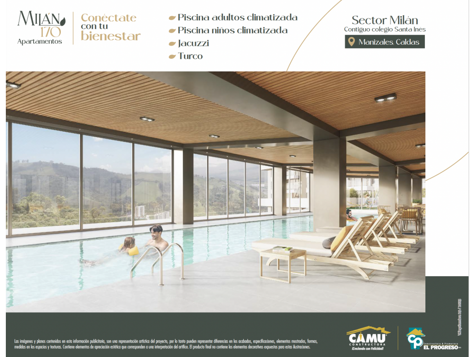 New 1 Bedroom Milan 170 Manizales — foto 4
