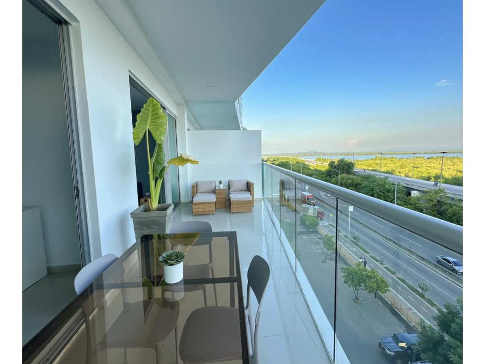 Spectacular Furnished Cartagena apartment with a beautiful view