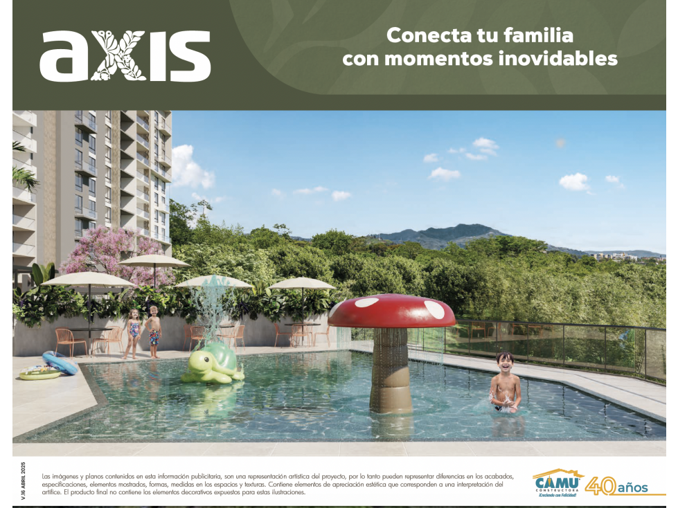AXIS Periera 3 bed 2 bath