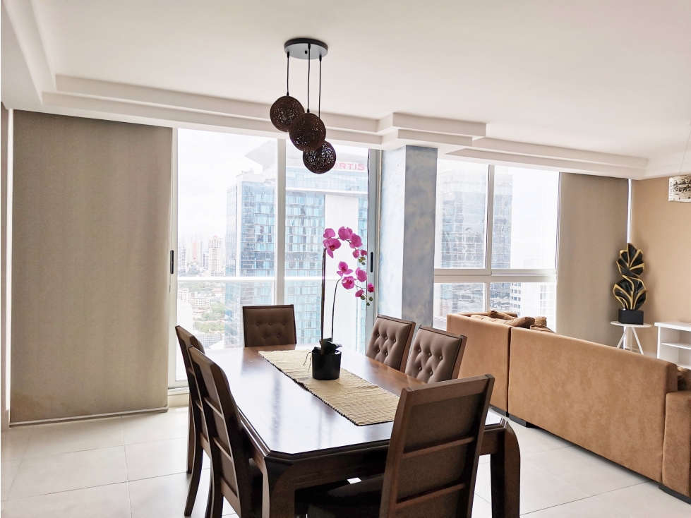 Apartamento en Alquiler Amoblado en Obarrio