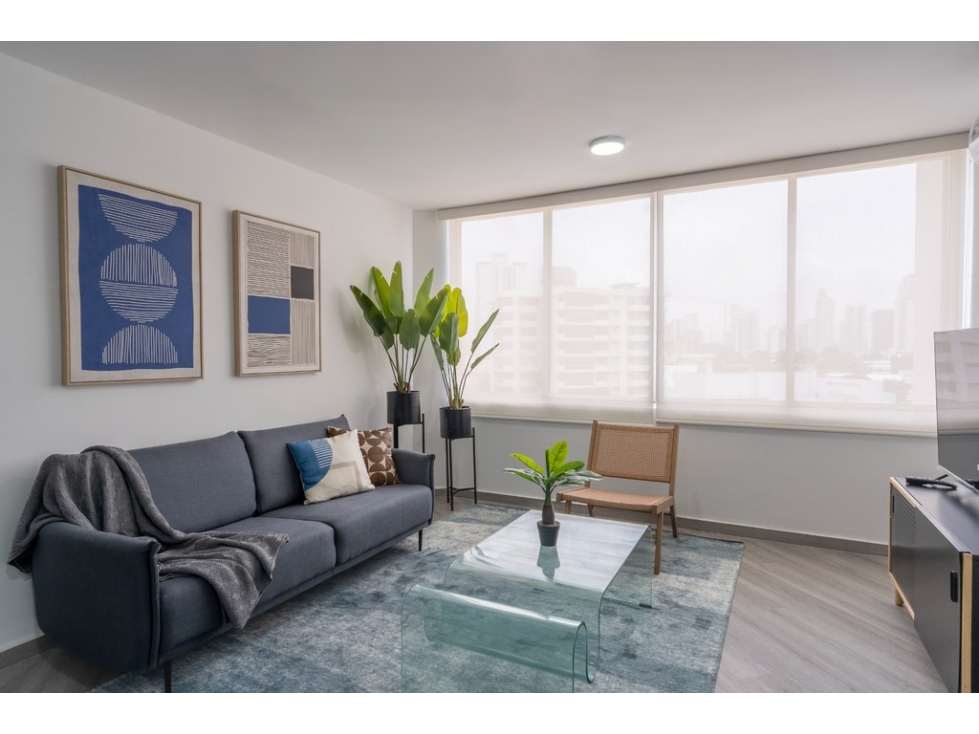 Alquiler de Apartamento Calle 50 Bella Vista Full Amueblado