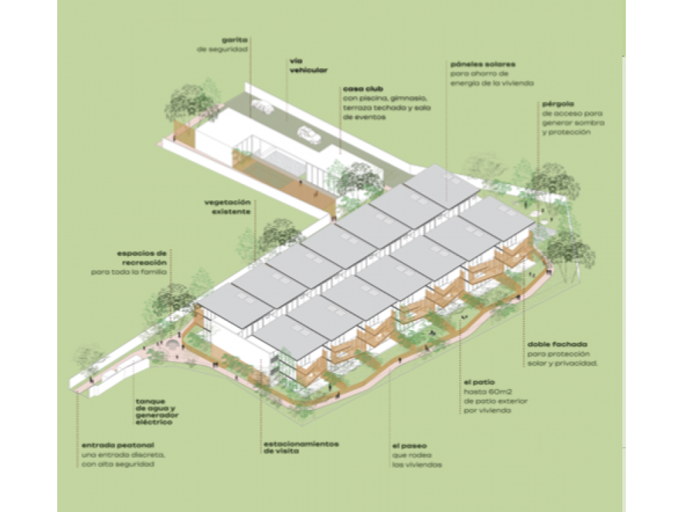 Venta de Casas 14 Patios - Arquitectura Moderna y Naturaleza — foto 5