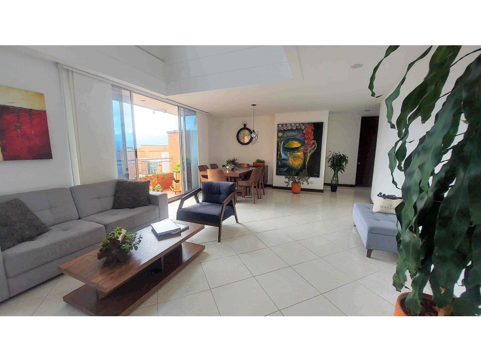 SE ARRIENDA O VENDE PENT HOUSE AMOBLADO O SIN AMOBLAR EN EL POBLADO — foto 3