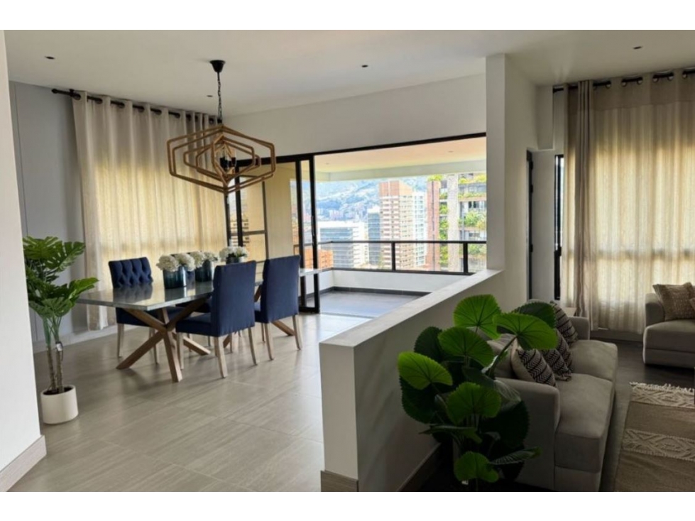Apartamento para la venta en Medellín el Poblado.