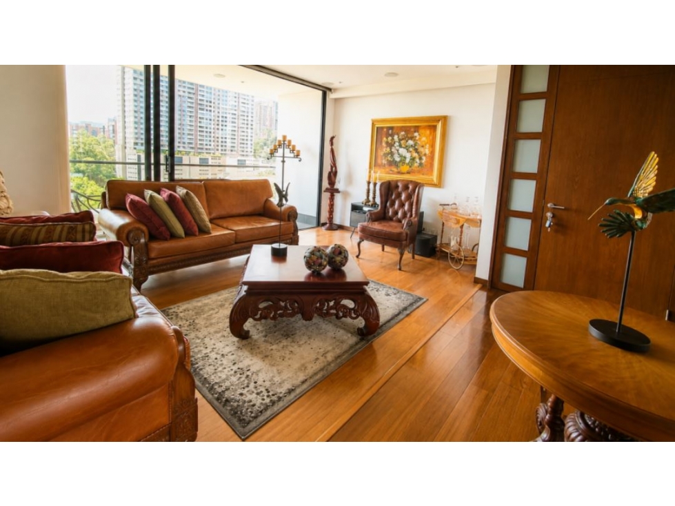 Apartamento para la venta en el Poblado el Campestre vista a la ciudad — foto 4