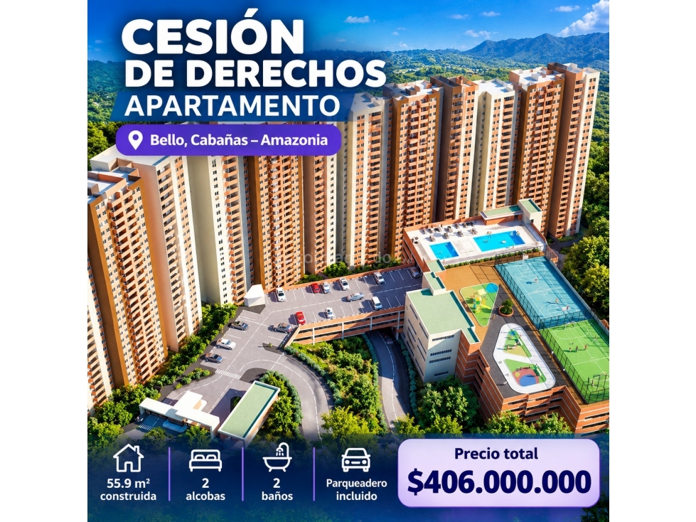 Apartamento para la venta en Bello Amazonia — foto 4