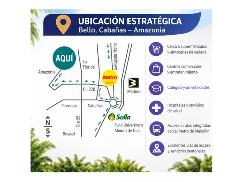 Apartamento para la venta en Bello Amazonia — foto 6