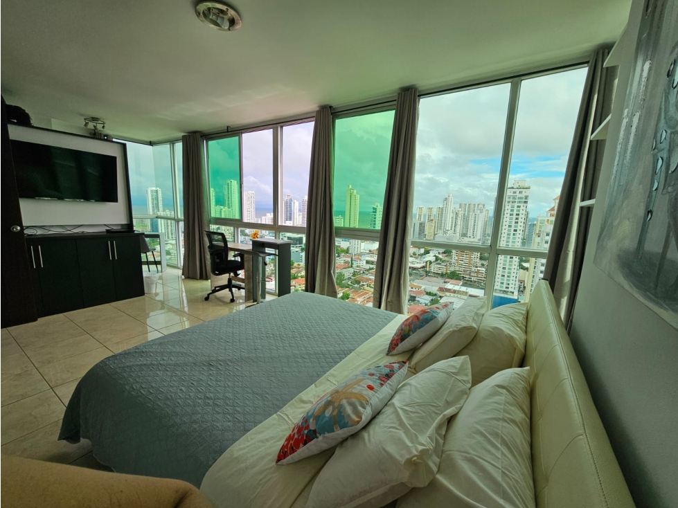 Apartamento Amoblado En San Francisco | Parque Omar | PH Sky Blue