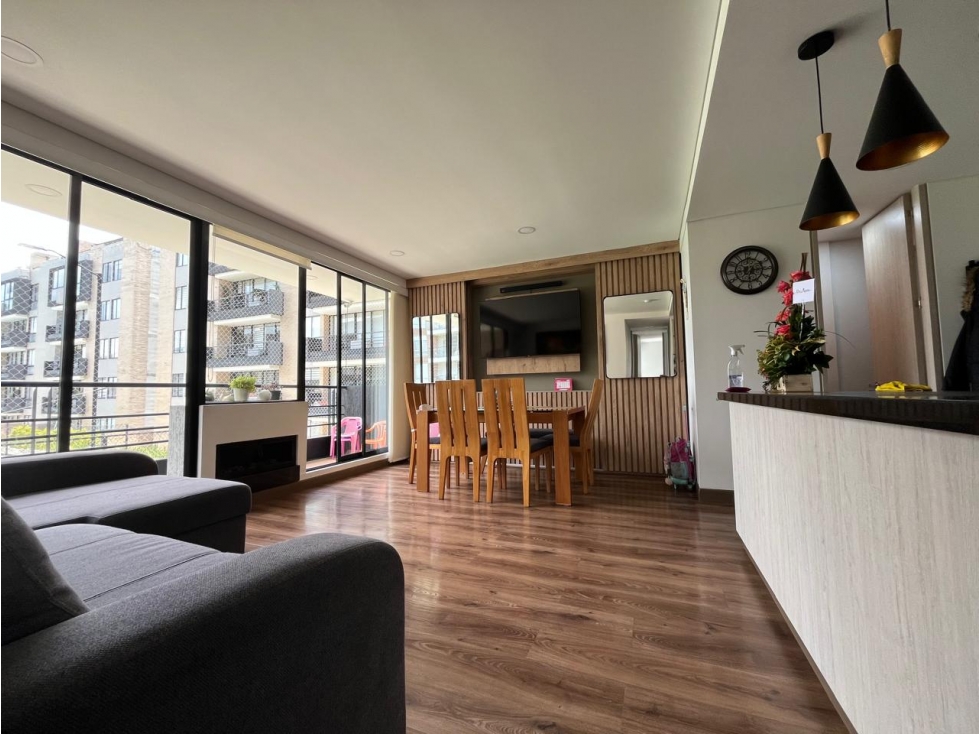 VENDO ESPECTACULAR APARTAMENTO EN CAJICA