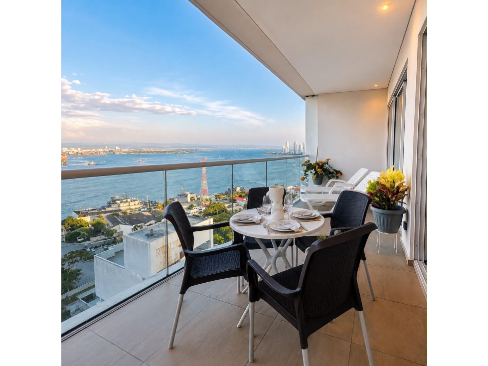VENTA Apartamento 73m2 + Terraza Bocagrande CARTAGENA — foto 2