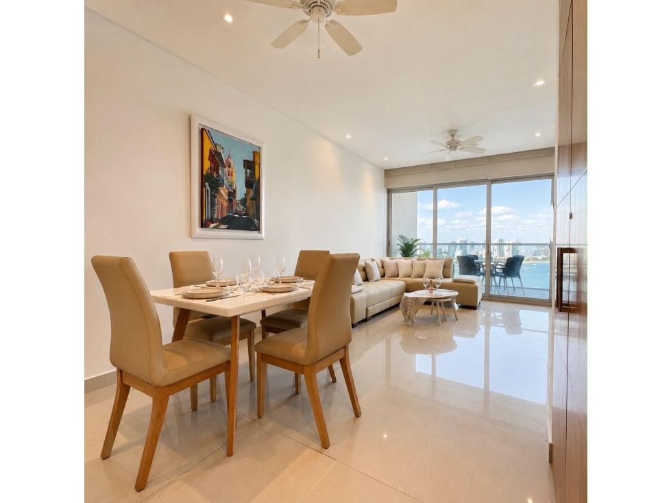 VENTA Apartamento 73m2 + Terraza Bocagrande CARTAGENA — foto 4