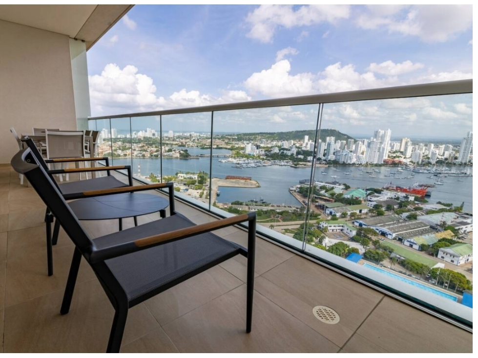 VENTA APARTAMENTO 76m2 + Terraza Bocagrande CARTAGENA