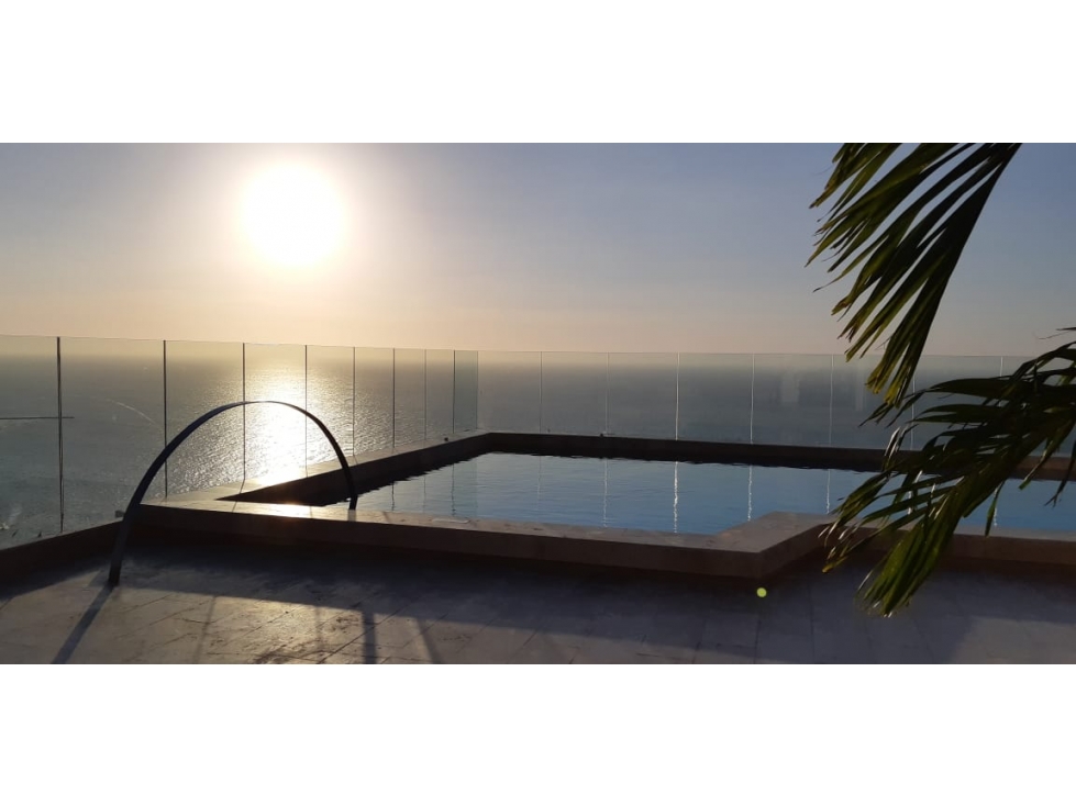 VENTA APARTAMENTO 95m2 AMOBLADO + TERRAZA BOCAGRANDE CARTAGENA — foto 4