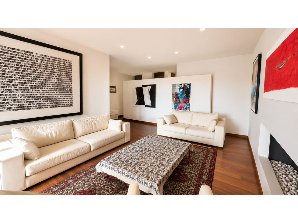 Arriendo Cabrera Apartamento 270m2 3H/4B/3G piso alto exterior
