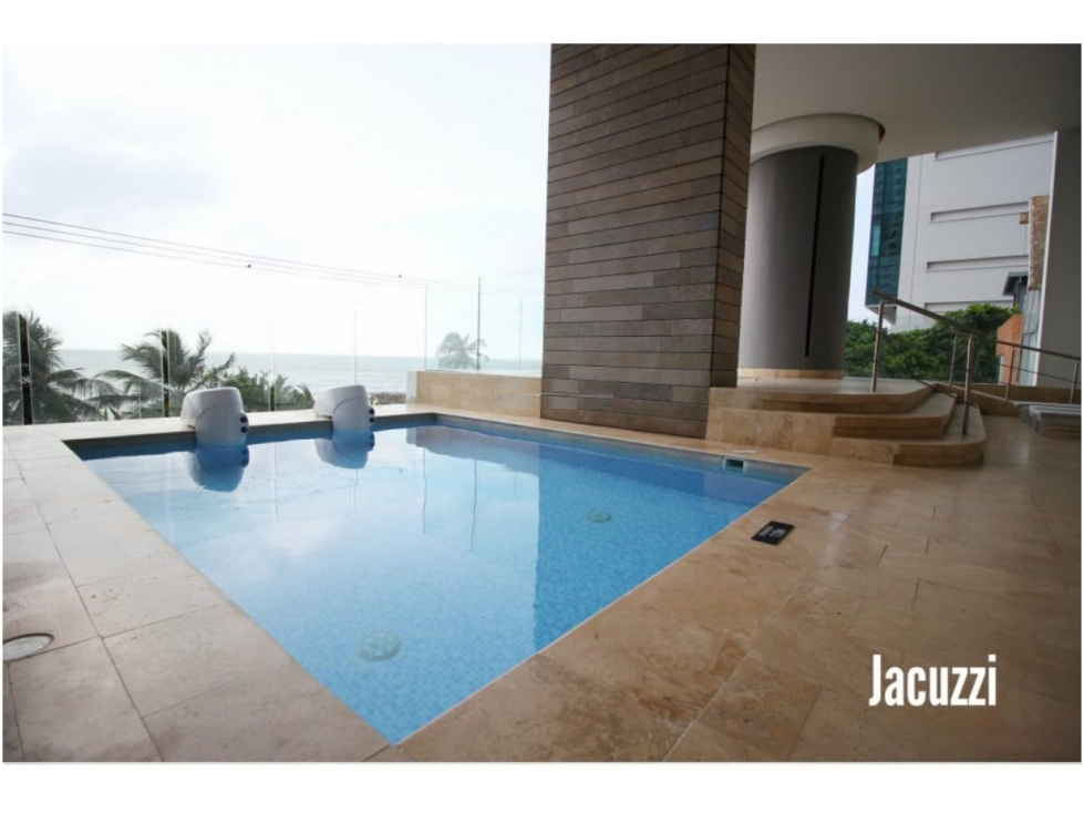 VENTA APARTAMENTO 95m2 AMOBLADO + TERRAZA BOCAGRANDE CARTAGENA — foto 6
