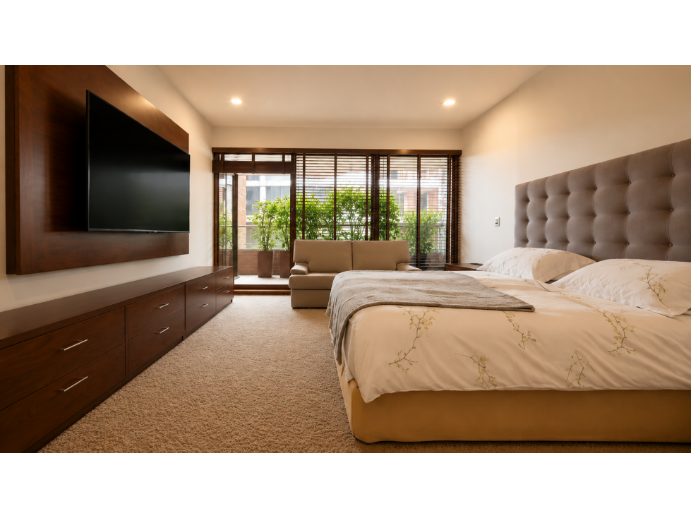 Arriendo Cabrera Apartamento 270m2 3H/4B/3G piso alto exterior — foto 5