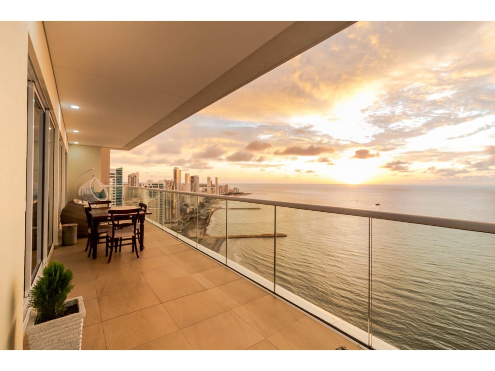 VENTA APARTAMENTO 156m2 + Balcón Exterior Cartagena Bocagrande — foto 3