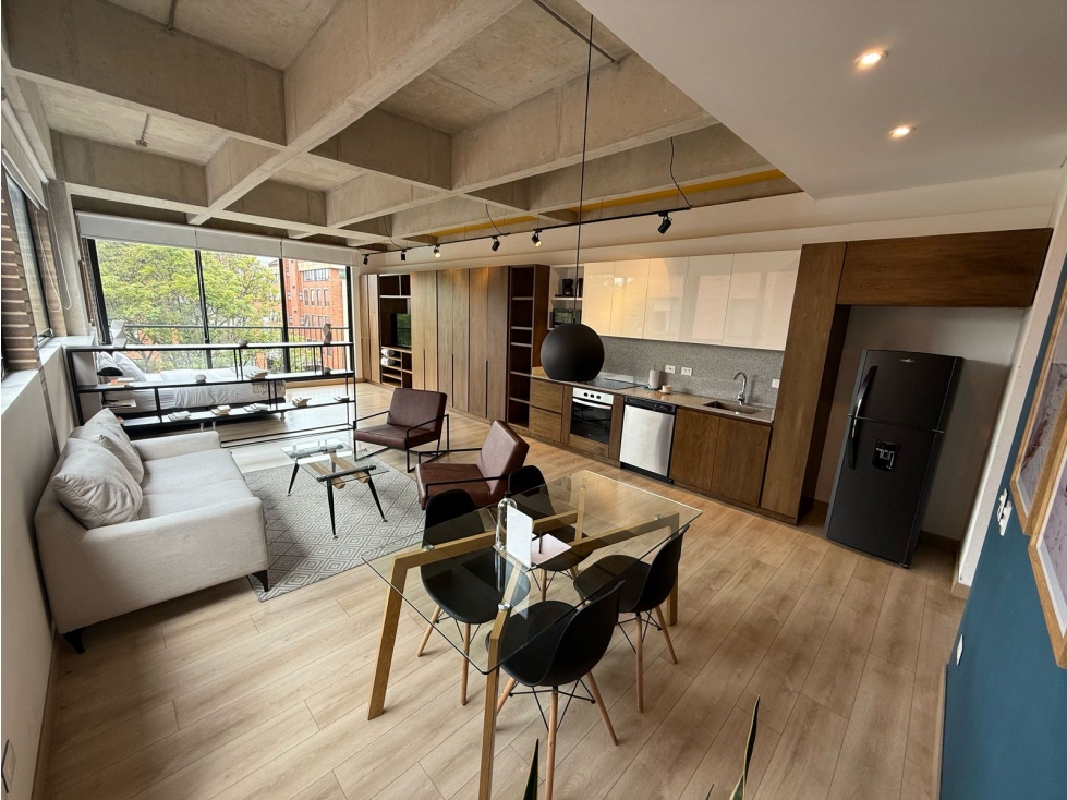 VENTA APARTAESTUDIO TIPO LOFT 65m2 PARQUE 93 CHICO