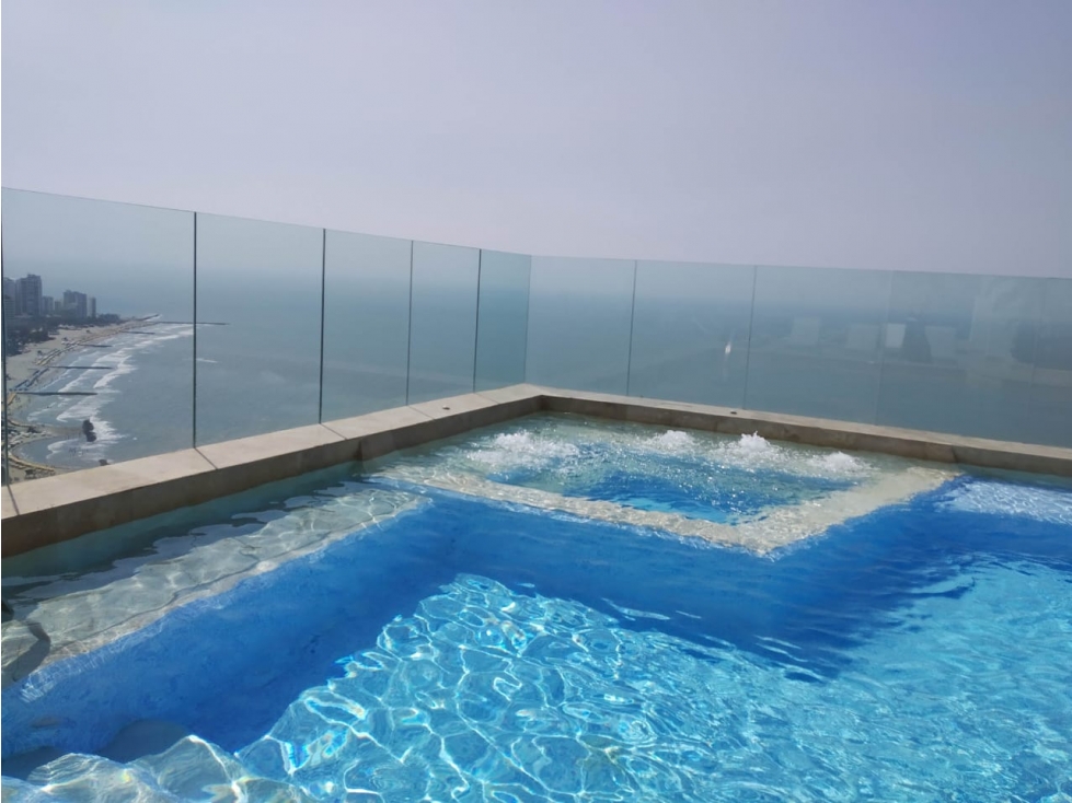 VENTA APARTAMENTO 95m2 AMOBLADO + TERRAZA BOCAGRANDE CARTAGENA — foto 2