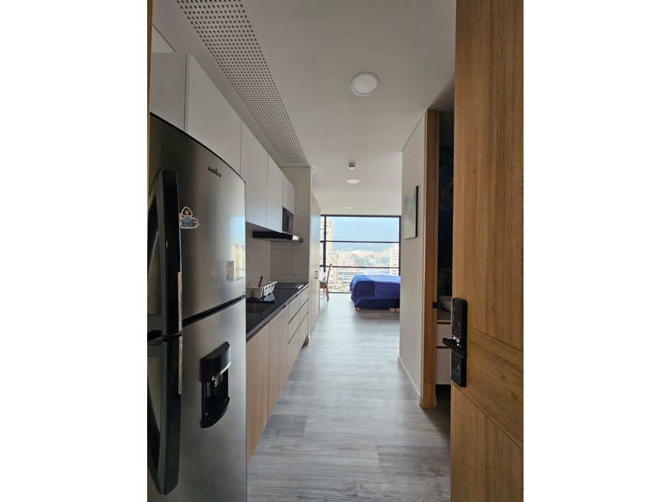 Loft moderno amoblado para venta.