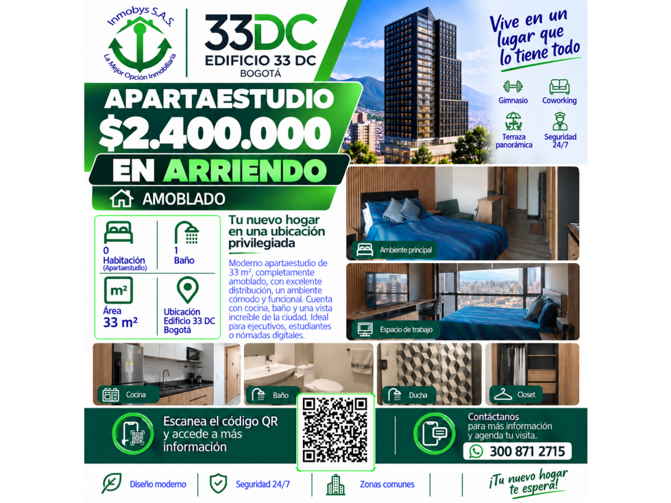 Apto 2506 Ed.33DC