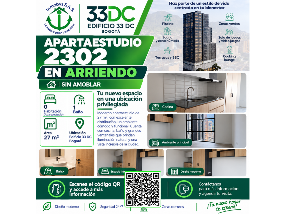 Apto 2302 Ed 33DC