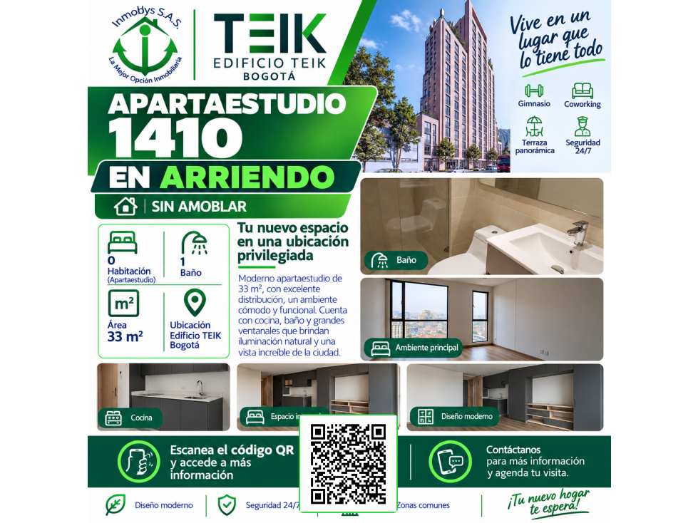 Apto 1410 Ed. Teik