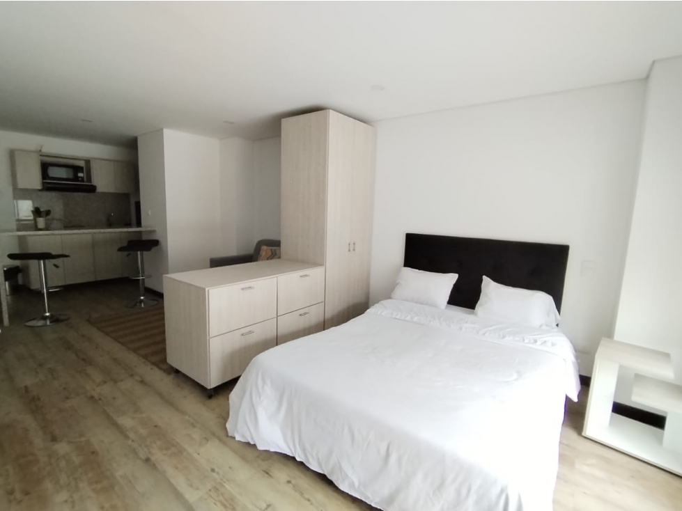Se Venta apto de 33 m2 amoblado — foto 4
