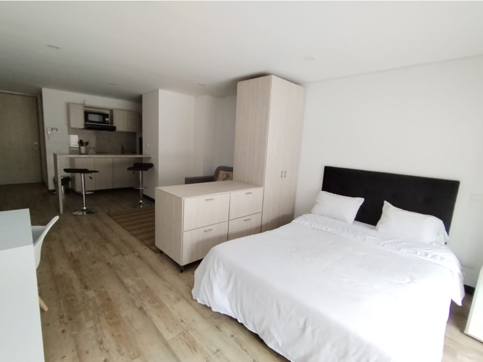 Se Venta apto de 33 m2 amoblado