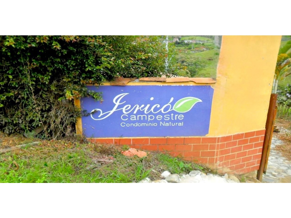 VENTA LOTE EN UNIDAD CERRADA EN JERICO, VEREDA LA PISTA - 1
