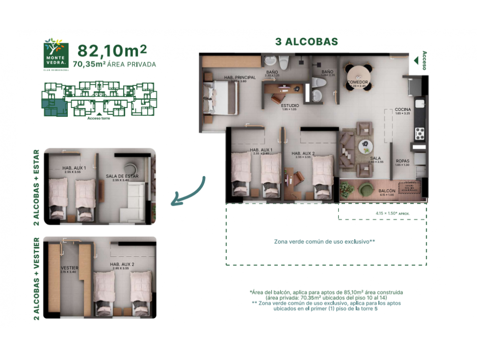 Se Vende - Cesión Apartamento en Cerritos Pereira, Cesión de Derechos — foto 4