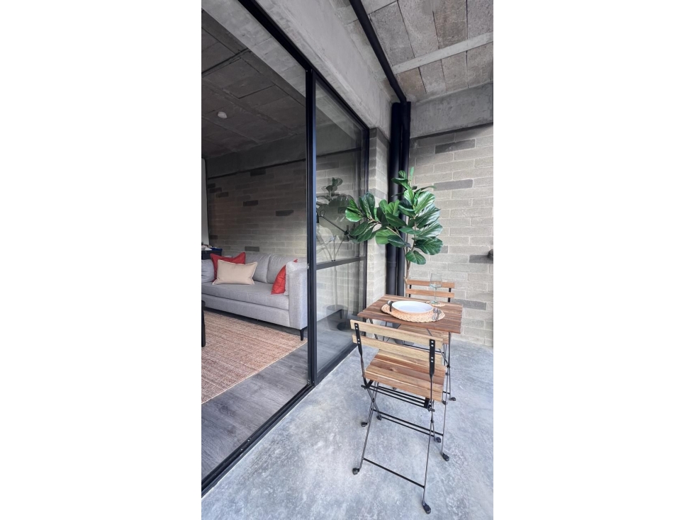 Alquiler apartamento con balcón, La Ceja. Amoblado. Ud. con gimnasio. — foto 2