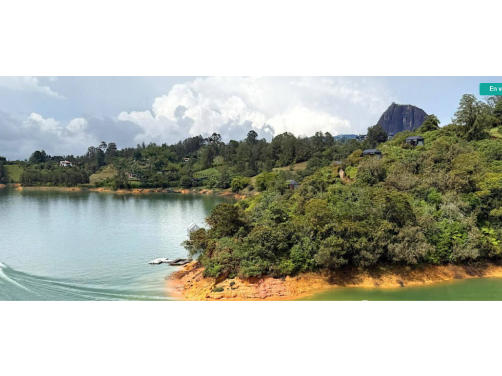 Venta de lote. Vista panorámica. Unidad cerrada con portería. Guatapé. — foto 4