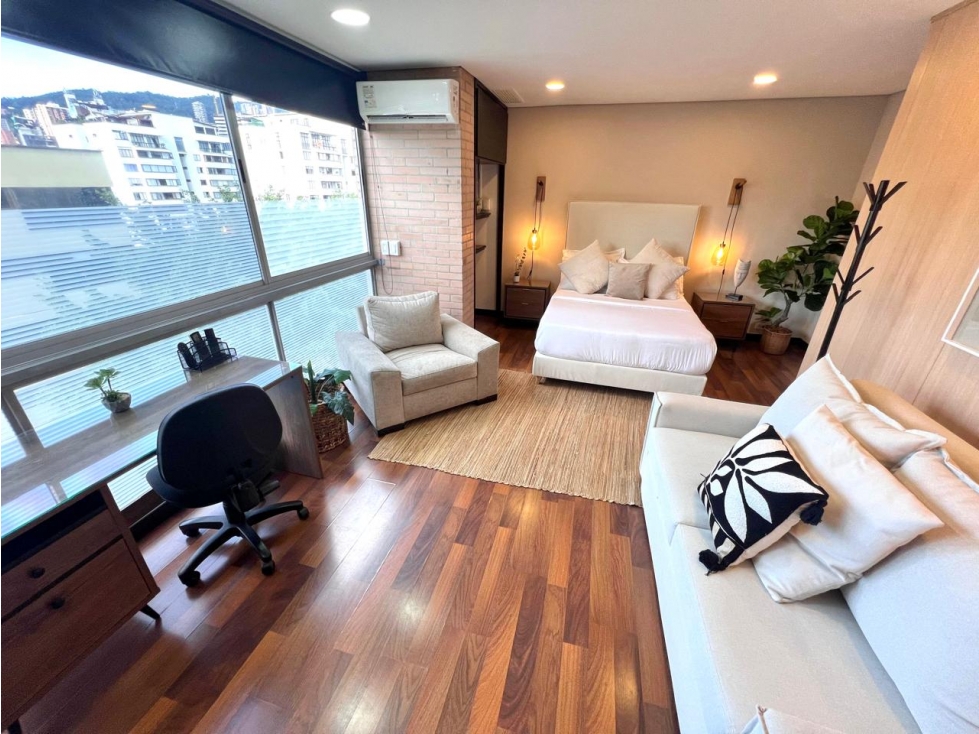 Arriendo apartaestudio. El Poblado, La Tomatera. Provenza. — foto 2