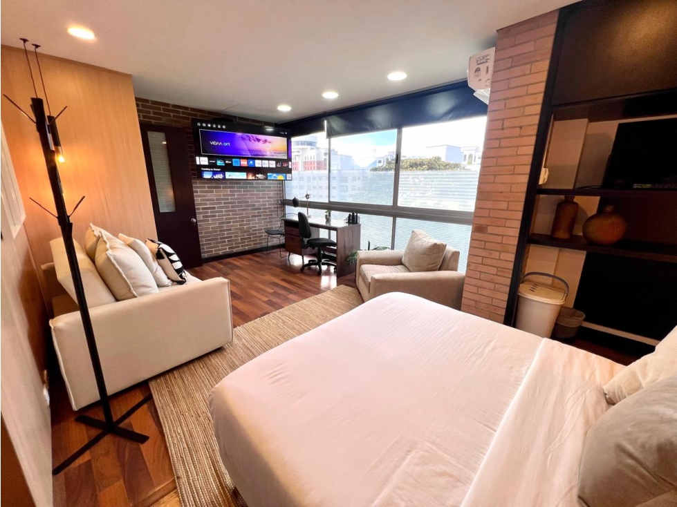 Arriendo apartaestudio. El Poblado, La Tomatera. Provenza. — foto 4