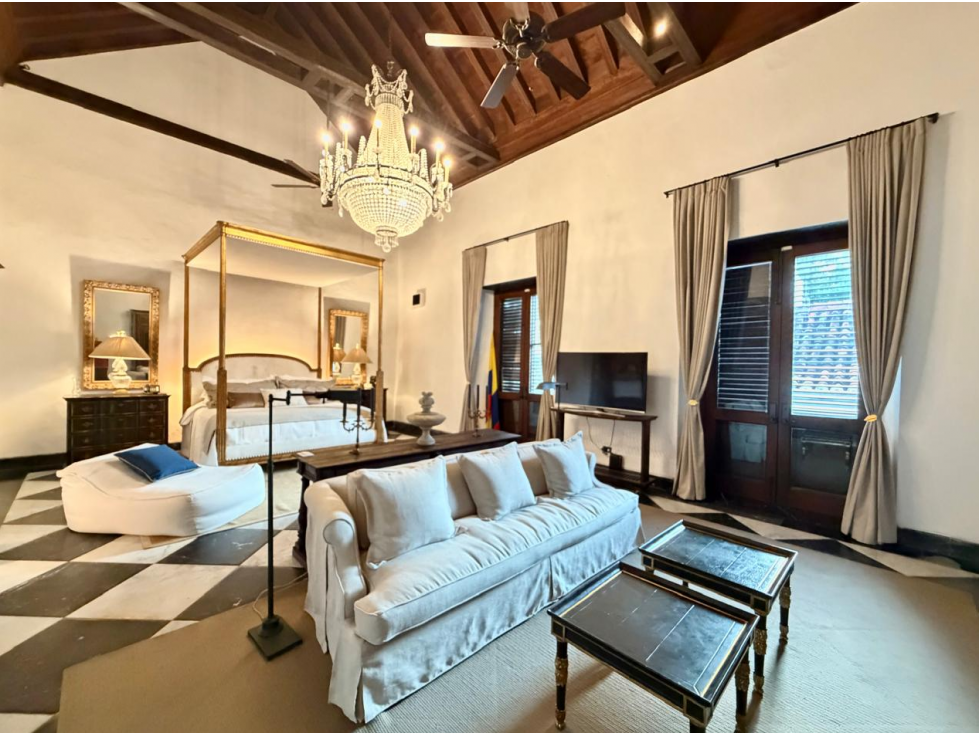 ARRIENDO POR NOCHE EXCLUSIVA MANSIÓN COLONIAL EN CARTAGENA — foto 4