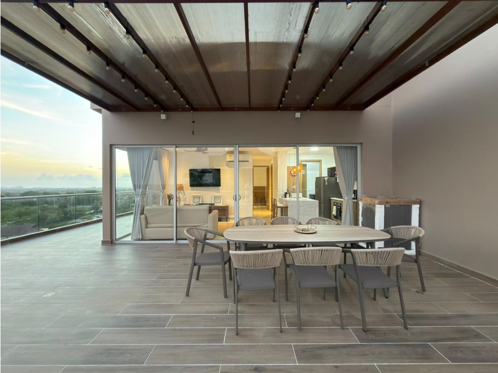 PENTHOUSE CON LA TERRAZA PRIVADA MAS ESPECTACULAR DE BAHIA CRISTAL — foto 5
