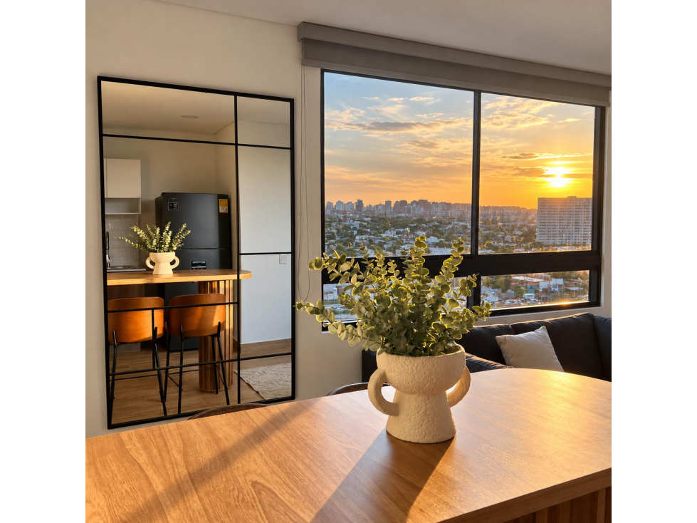 ARRIENDO DE APARTAESTUDIO AMOBLADO EN VIVE RIO