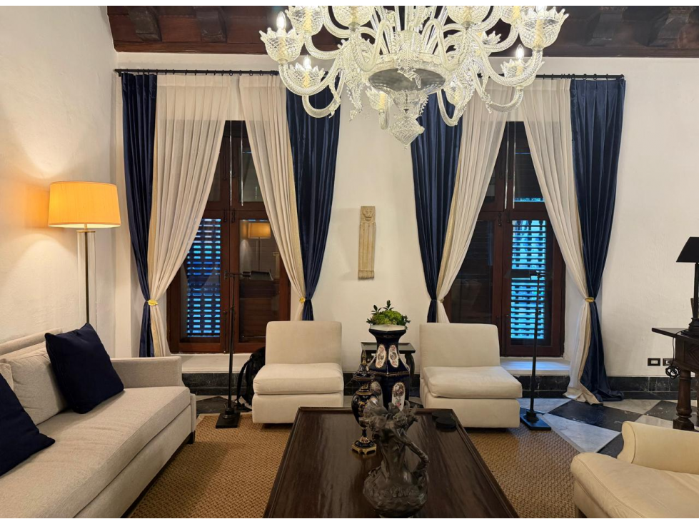 ARRIENDO POR NOCHE EXCLUSIVA MANSIÓN COLONIAL EN CARTAGENA — foto 2