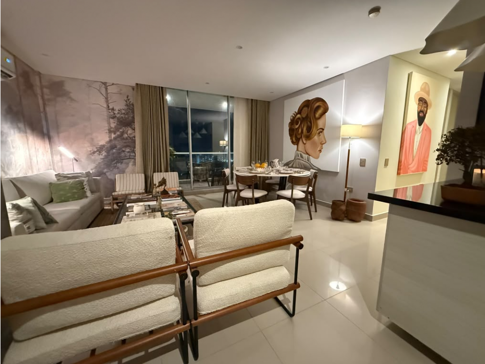 VENTA DE APARTAMENTO AMOBLADO EN PORTAL DE GENOVÉS