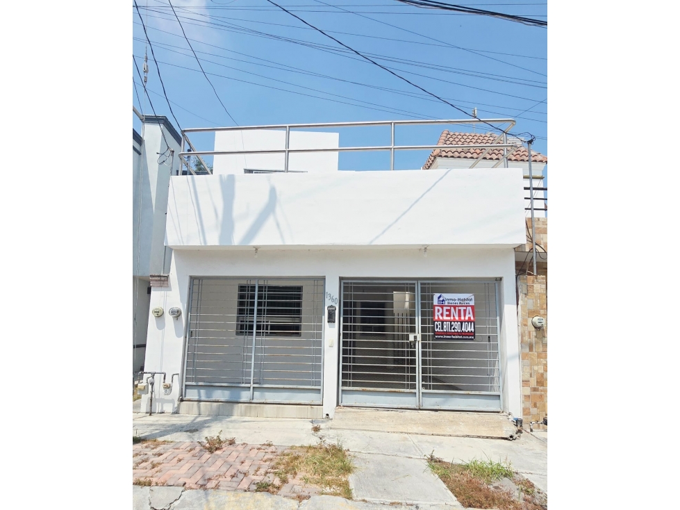 CASA EN RENTA EN MISION DE CASA BLANCA, SAN NICOLAS DE LOS GARZA, N.L. - 1