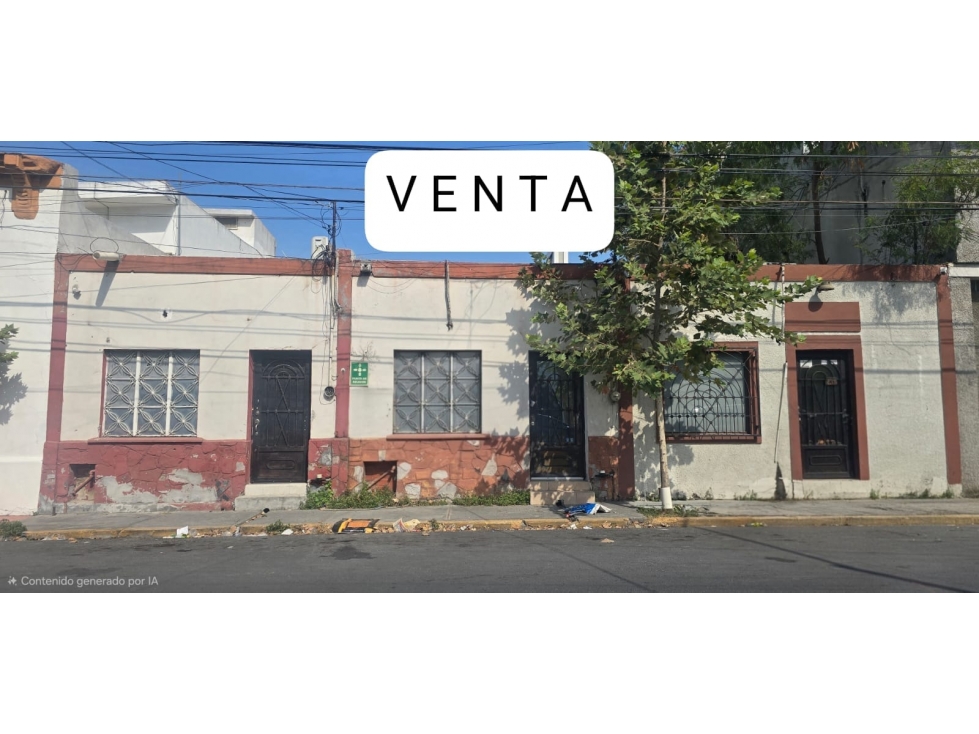 3 CASAS EN VENTA EN EL CENTRO DE MONTERREY, NUEVO LEON. - 2