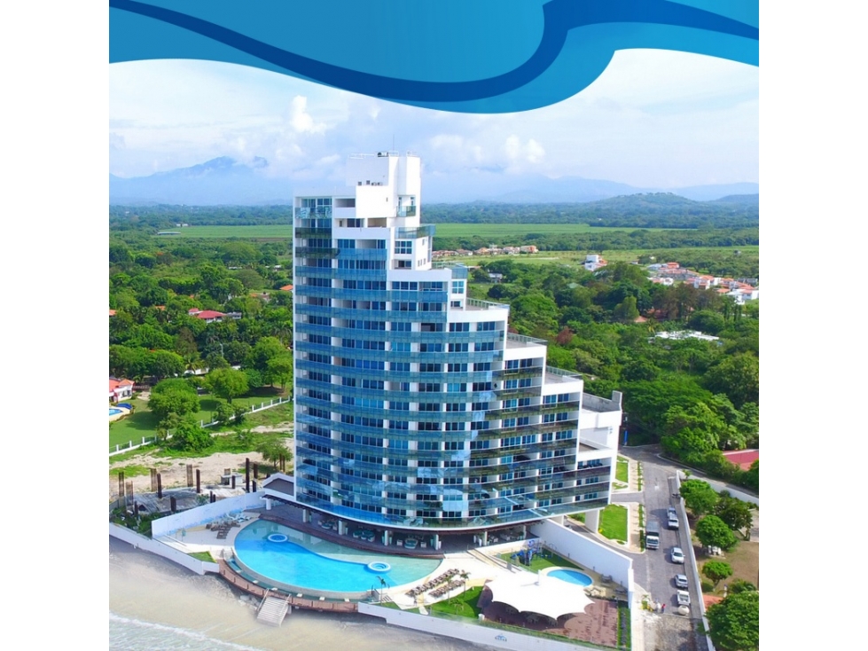 SE VENDE APARTAMENTO FRENTE AL MAR EN PH OCEAN WAVES GORGONA