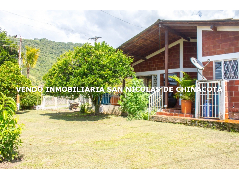 VENDO CABAÑA EN CHINACOTA