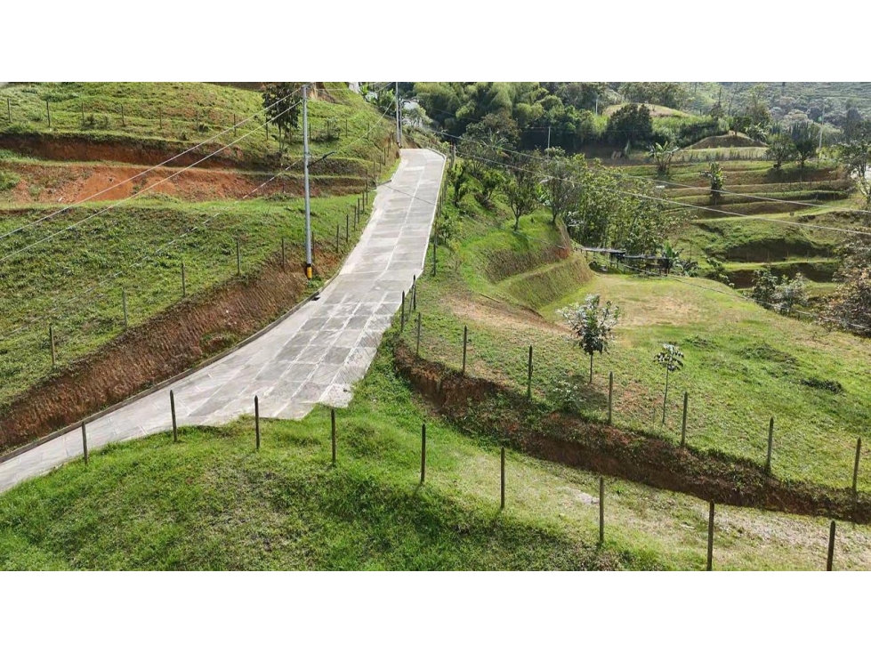 VENDO LOTES CAMPESTRES EN ZONA RURAL DE SABANETA DESDE 1.000 m²