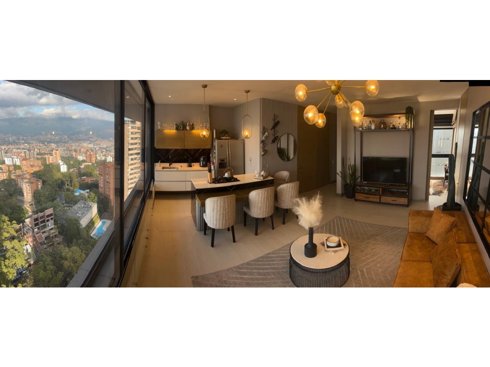 VENDO APARTAMENTO AMOBLADO EN EL POBLADO SECTOR SAN LUCAS PARA RENTA — foto 3