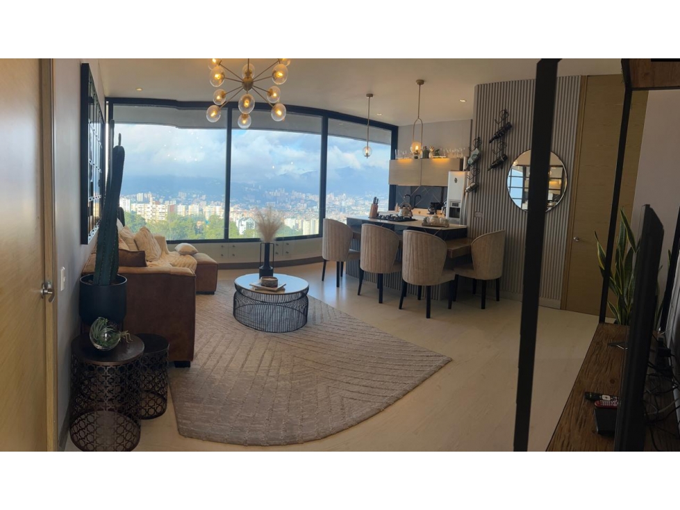 VENDO APARTAMENTO AMOBLADO EN EL POBLADO SECTOR SAN LUCAS PARA RENTA