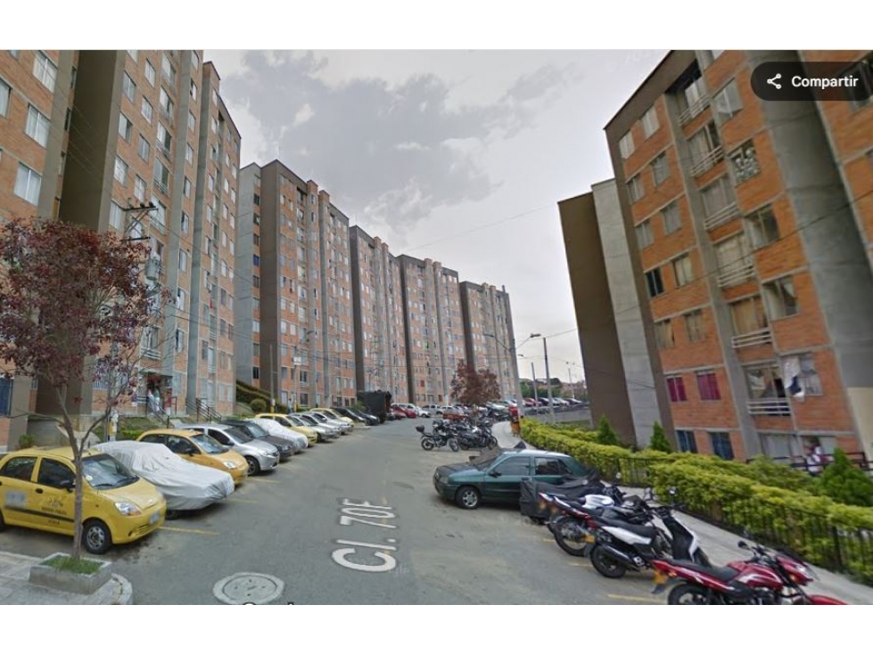 VENDO APARTAMENTO EN ROBLEDO MEDELLÍN DE 40,5 m², PISO 5 EN ESCALAS